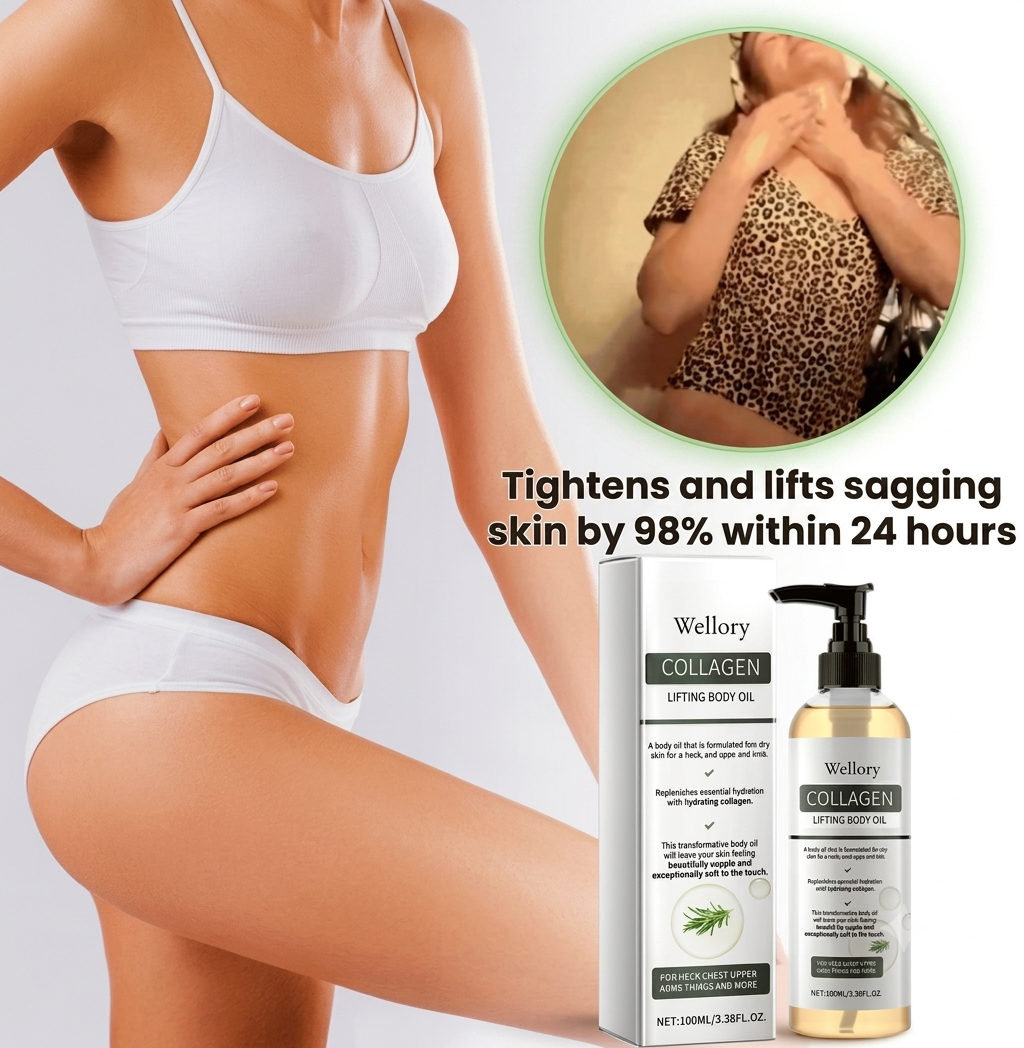 Wellory Collagen Oil | Tightens and Lifts Sagging Skin by 98% in 24 hrs