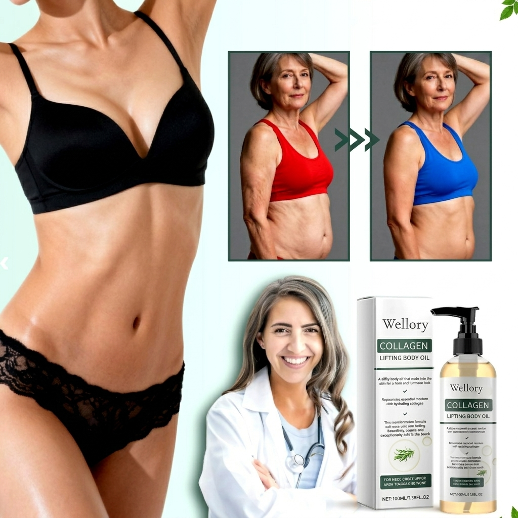 Wellory Collagen Oil | Tightens and Lifts Sagging Skin by 98% in 24 hrs