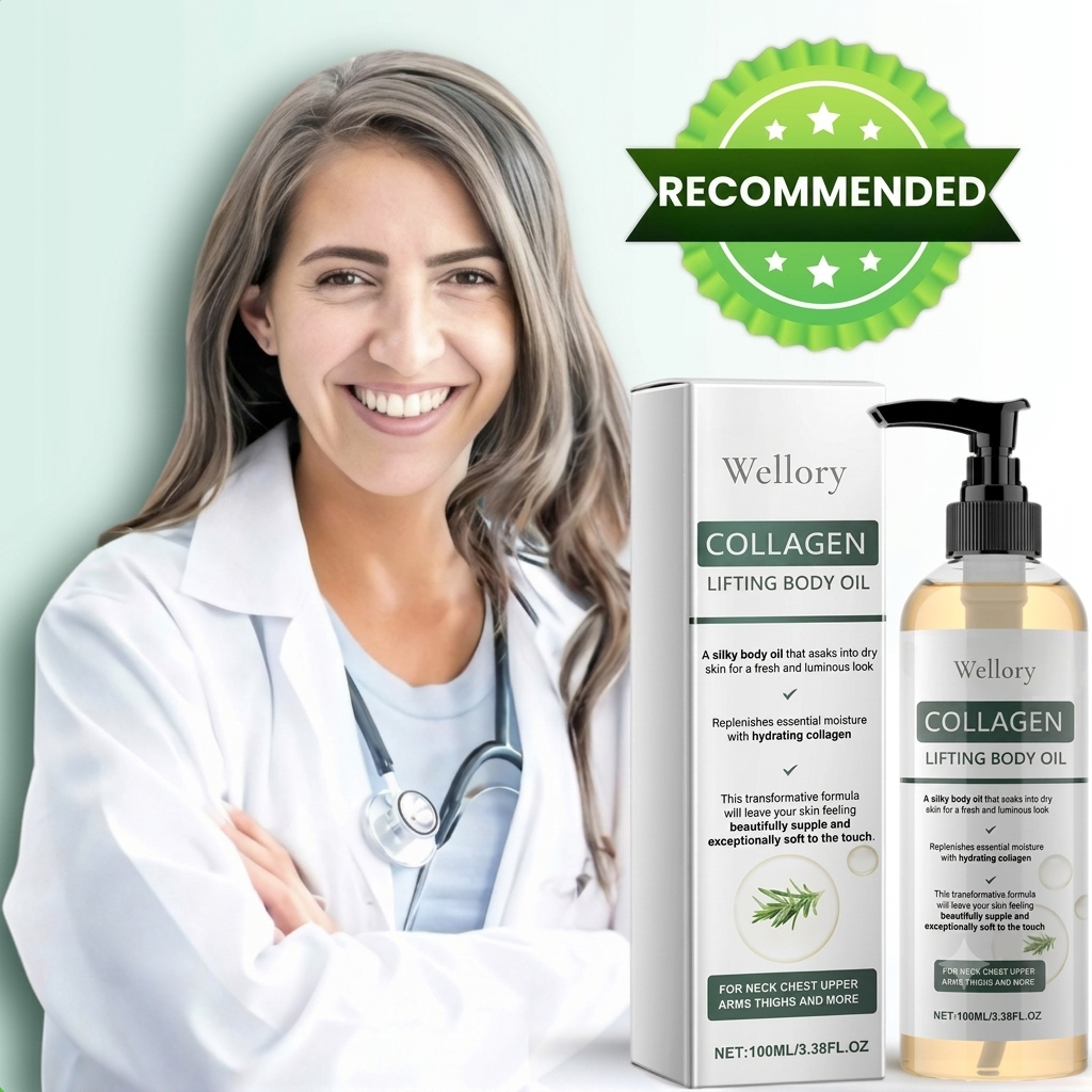 Wellory Collagen Oil | Tightens and Lifts Sagging Skin by 98% in 24 hrs